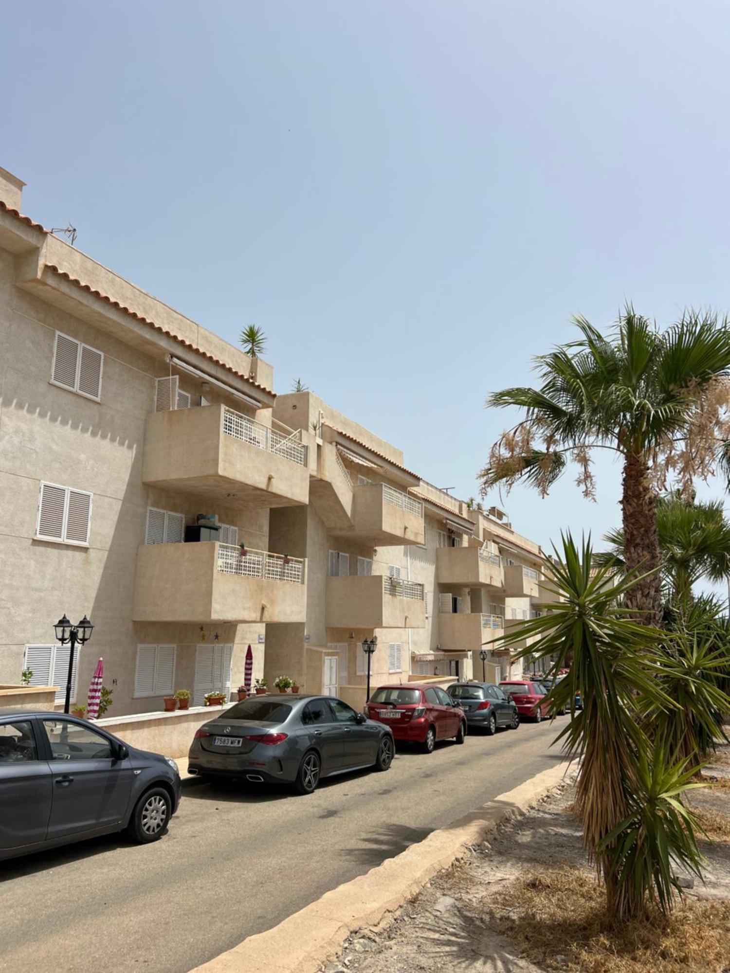 Piso Con Ac, Piscina Y Pista De Padel Y Tenis En Águilas Dış mekan fotoğraf